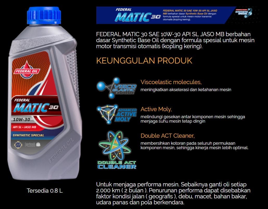 Federal Matic 2x Revolusi Dingin