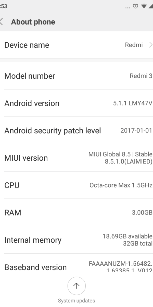 Balikin Pengaturan 4G di Miui 8.5.1.0 LTE Redmi 3 Pro