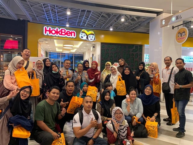 bersama blogger pekanbaru