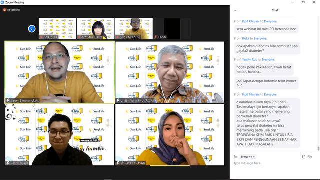 Cara Mencegah Diabetes dengan Edukasi Bersama Sun Life Indonesia
